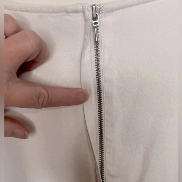 Club Monaco White Contemporary Short‎ Romper 3/4 Sleeve Size 0 - Picture 12 of 14